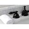 Kingston Brass KS3960PKL Duchess Widespread Bathroom Faucet W/Brass Pop-Up, Matte Blk KS3960PKL - alternate 5